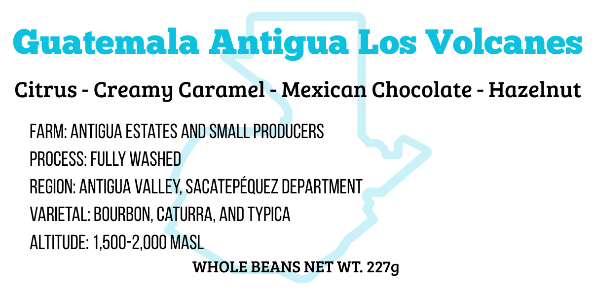 Guatemala Antigua Los Volcanes, 227g