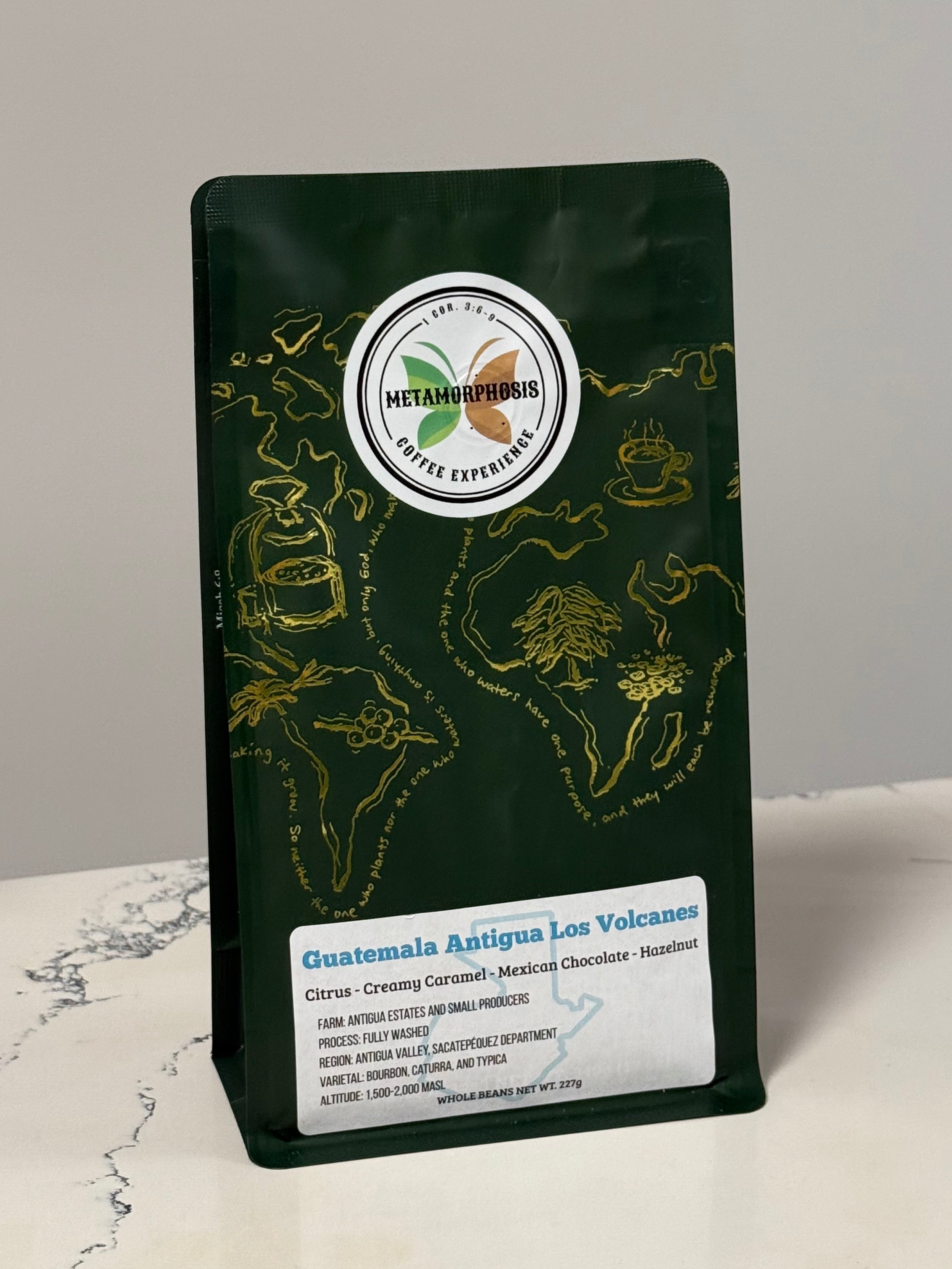 Guatemala Antigua Los Volcanes, 227g – Metamorphosis Coffee Experience